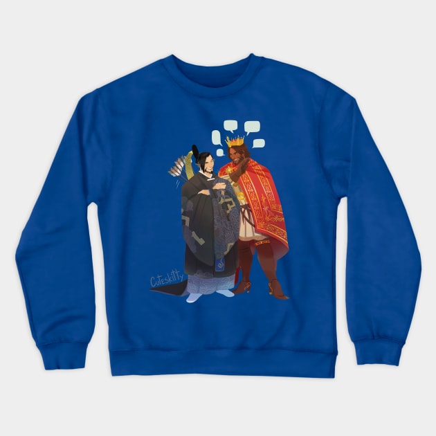 [Mchanzo] Royal Mchanzo Crewneck Sweatshirt by Cuteskitty